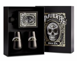 Amuerte BLACK Coca Leaf Gin CADEAUBOX