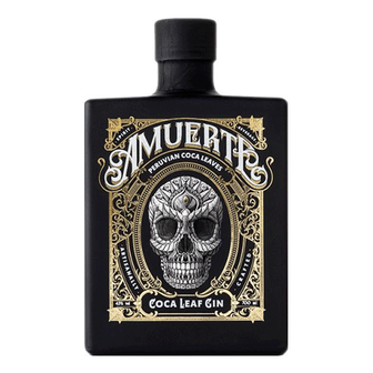 Amuerte BLACK Coca Leaf Gin 70cl-43%