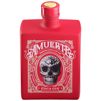 Amuerte RED Coca Leaf Gin - LIMITED Edition - LAATSTE FLESSEN !!