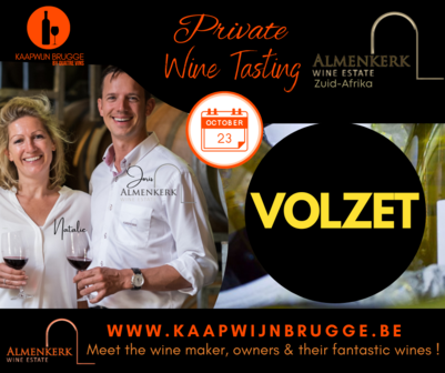 Almenkerk Wine Tasting | Woensdag 23 OKTOBER | 19h30 | INSCHRIJVEN VERPLICHT | 15&euro;pp | VOLZET !!