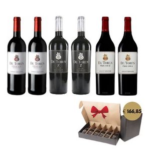 Geschenkdoos 'De Toren Deluxe' 6 Flessen